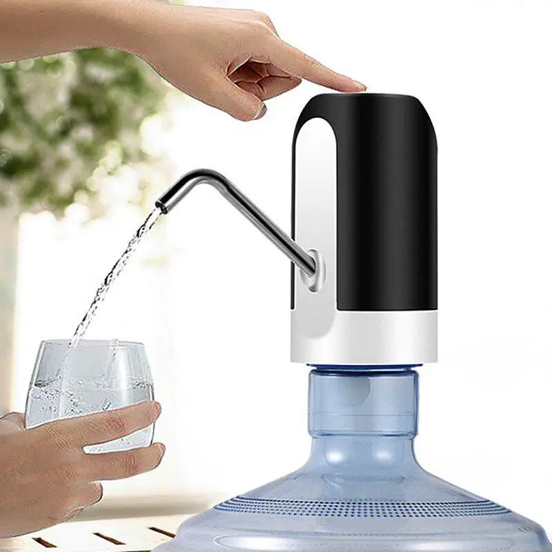 Автоматический водяной насос для бутылки с USB зарядкой двухмоторный