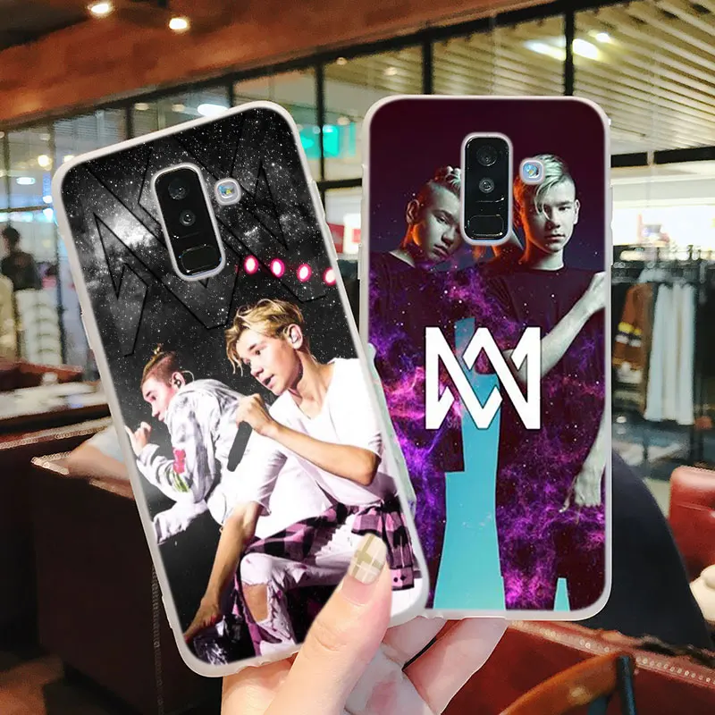 Силиконовый чехол для телефона Маркус и Мартинус Samsung Galaxy A8S A6S A9 A8 Star A7 A6 A5 A3 Plus 2018