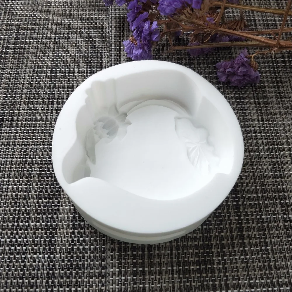 PRZY HC0100 3D формы силиконовые для мыла в виде цветов лотоса ароматическая форма и