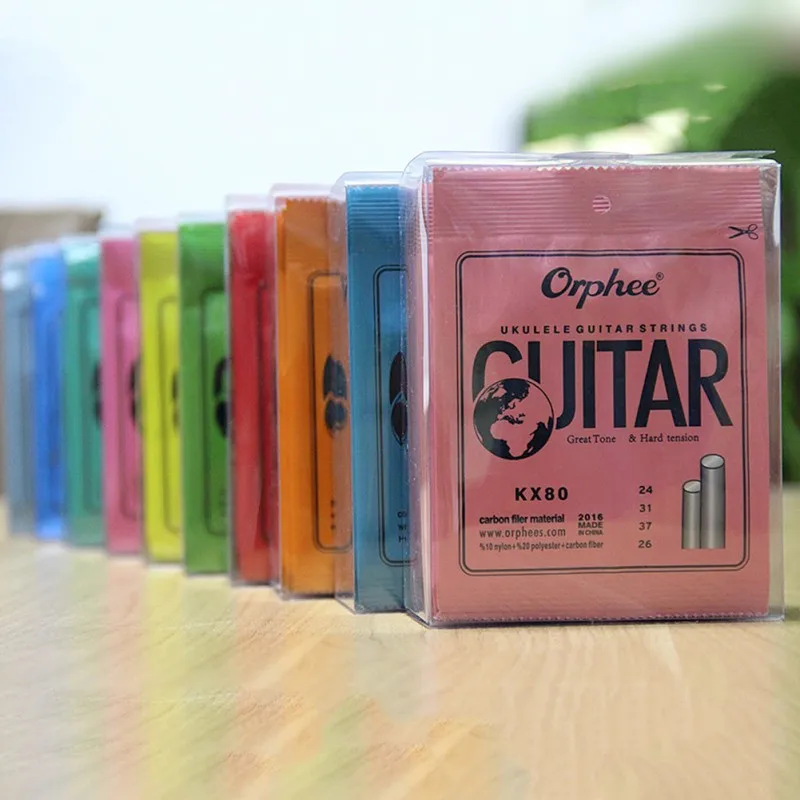 Обычная Классическая серия Гавайская гитара 4 струны 10% нейлон и 20% полиэстер