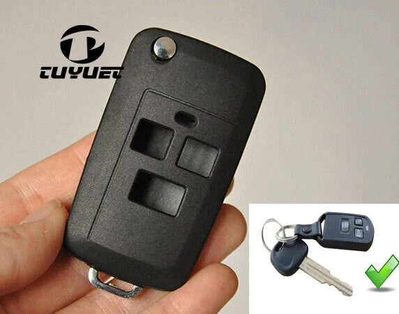 Модифицированный складной чехол с 3 кнопками для Hyundai Sonata|for hyundai key|shell keyshell buttons |