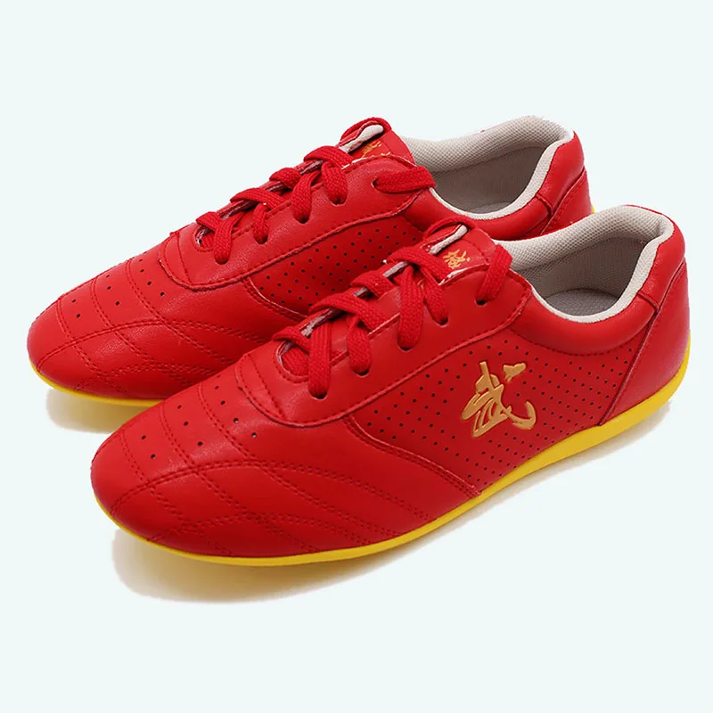 red breathable Ccwushu/Обувь для боевых искусств; taichi taiji changquan nanquan; обувь для кунг-фу; Китайская традиционная обувь для кунг-фу - Цвет: red breathable