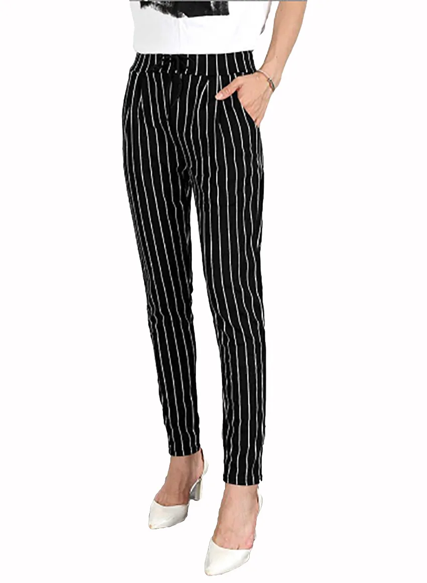 Женские повседневные брюки Flying ROC 2018 облегающие леггинсы с эластичным поясом