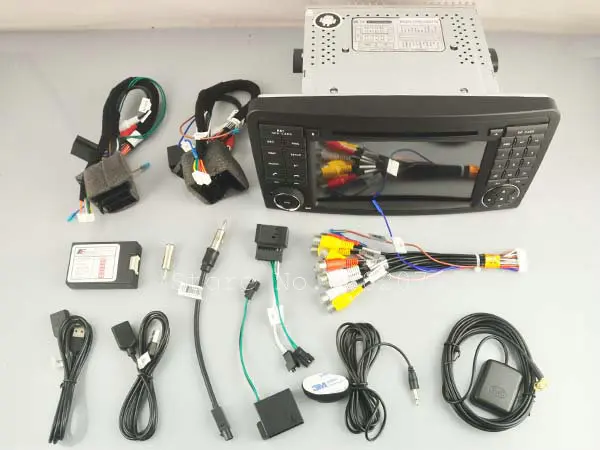 Android 7.1 Car Audio dvd-плеер GPS для MERCEDES-BENZ ml 320/ml 350/GL X164 Мультимедиа Навигация головы