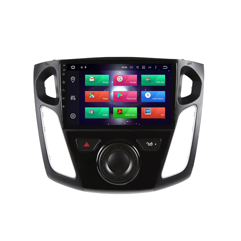 Aoluoya IPS 4G RAM 32G ROM Восьмиядерный Android 8 0 автомобильный DVD GPS плеер для Ford Focus 2012 2013 2014 2015