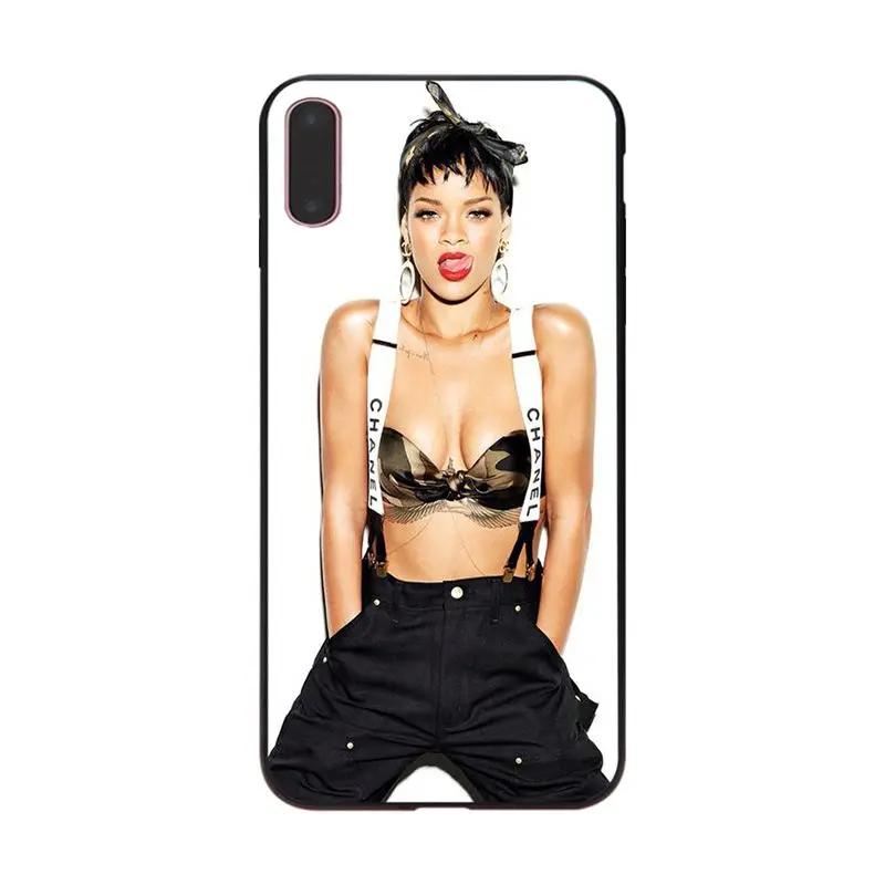 Чехол MaiYaCa Rihanna для iphone X 8 8plus 6S 6plus 5 5s 6s Plus 7 7plus|Чехлы-накладки| |