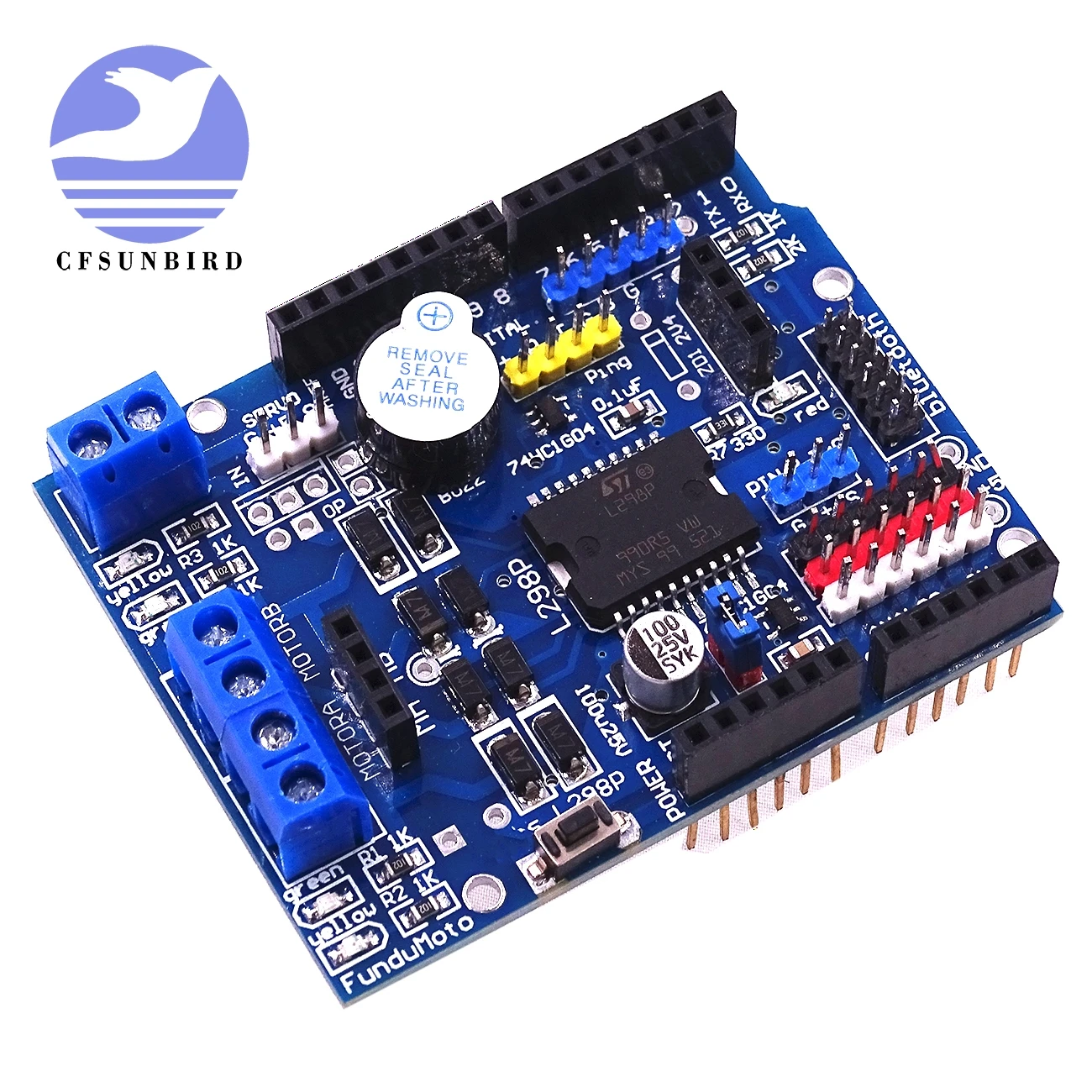 10 шт./лот L298P PWM контроллер скорости двойной высокомощный H мост драйвер Bluetooth