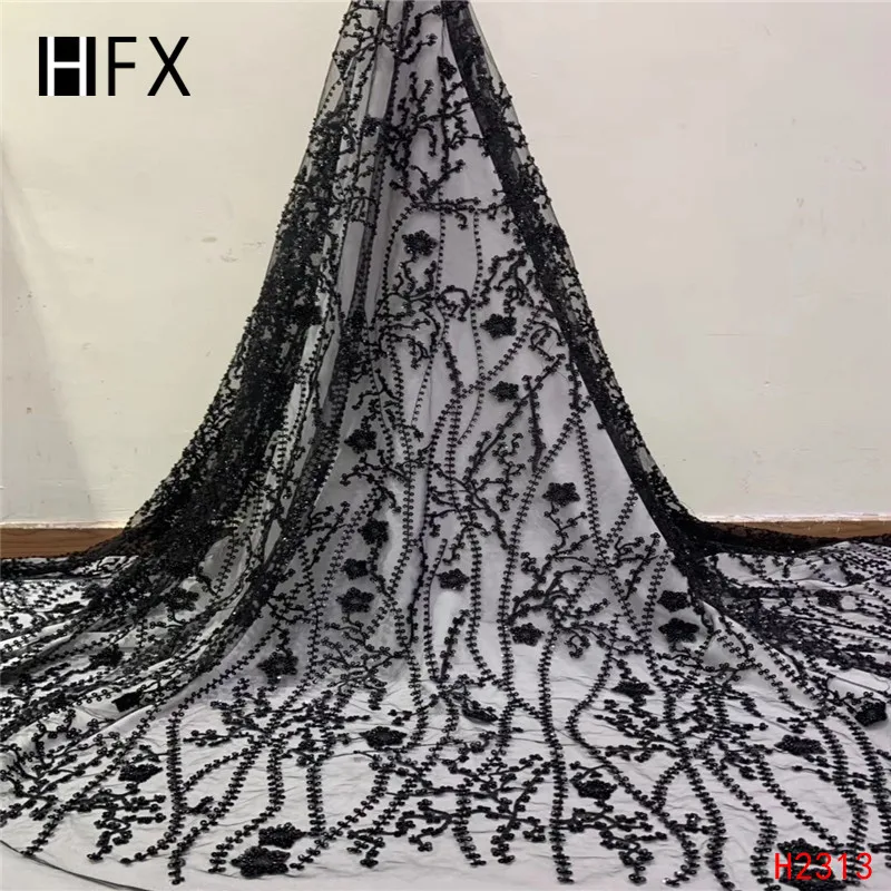 Кружевное платье с вышивкой HFX высококачественное фатиновое ручной работы