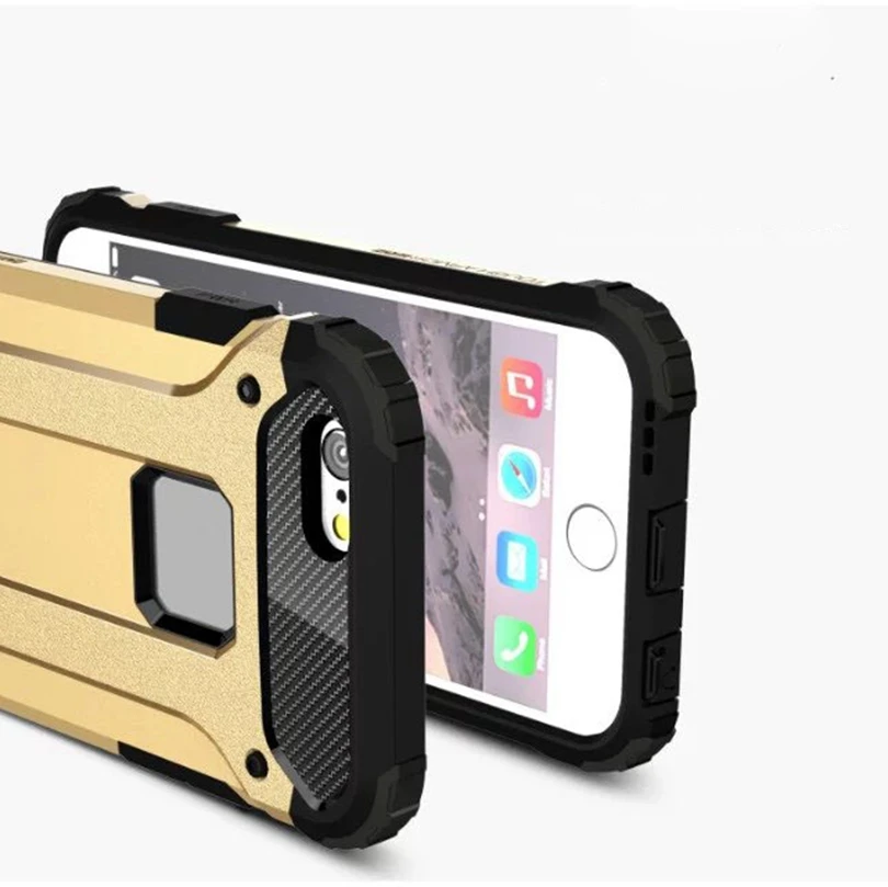 Для iPhone 6S Plus/6 Plus 5 &quotчехол силиконовый ударопрочный тонкий жесткий из твердой
