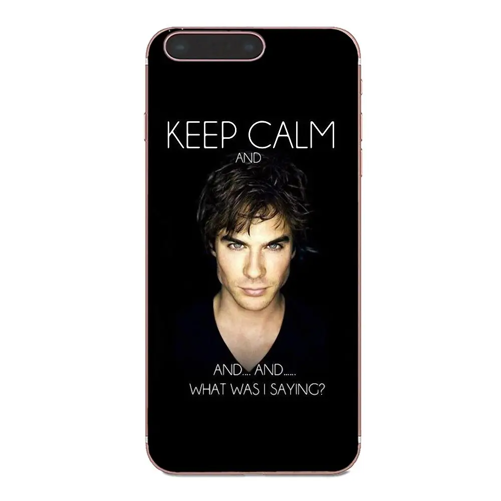 Мягкий защитный чехол для Xiaomi Mi3 Mi4 Mi4C Mi4i Mi5 Mi 5S 5X 6 6X A1 Max Mix 2 Note 3 4 Ian Joseph Somerhalder License |