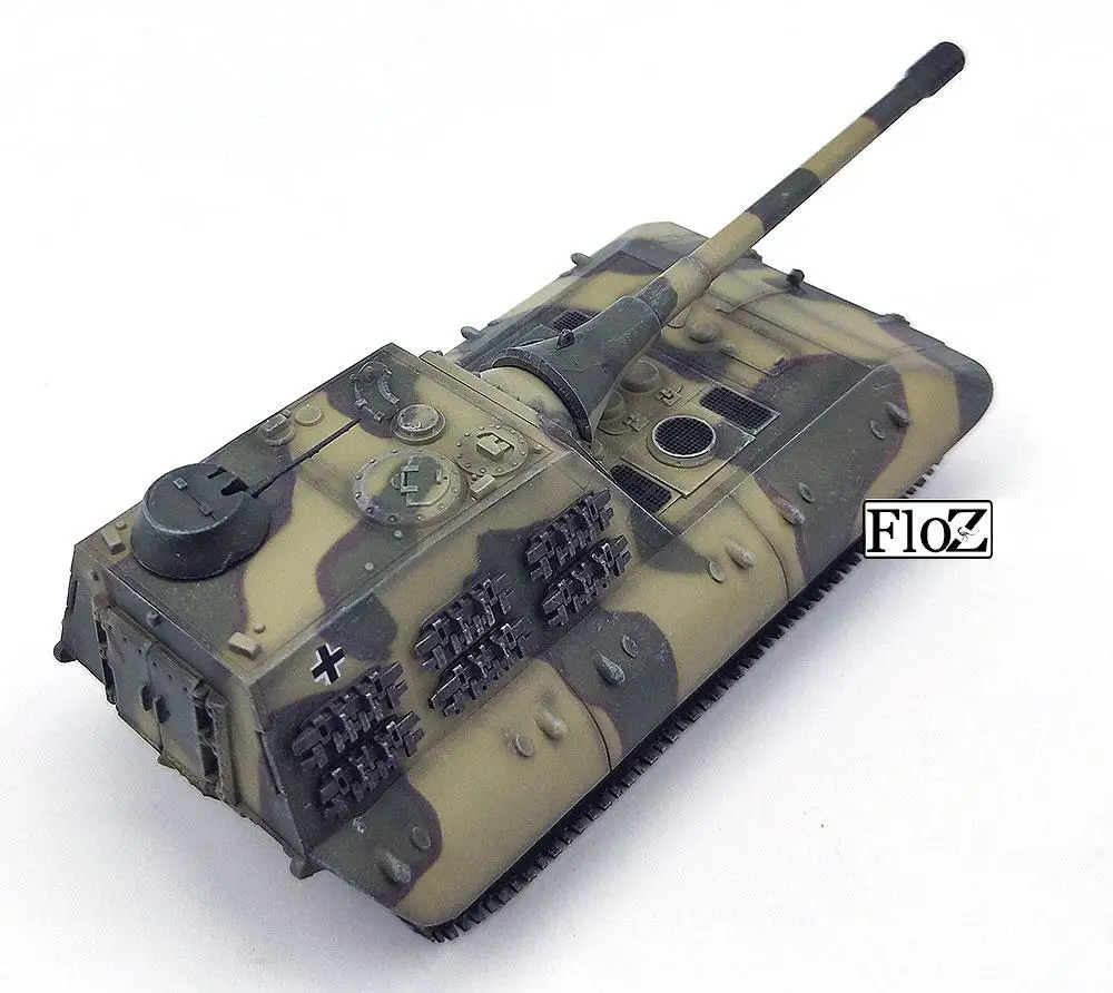 WWII Panzer Германия E100 супер-тяжелый танк 1/72 Готовая модель |