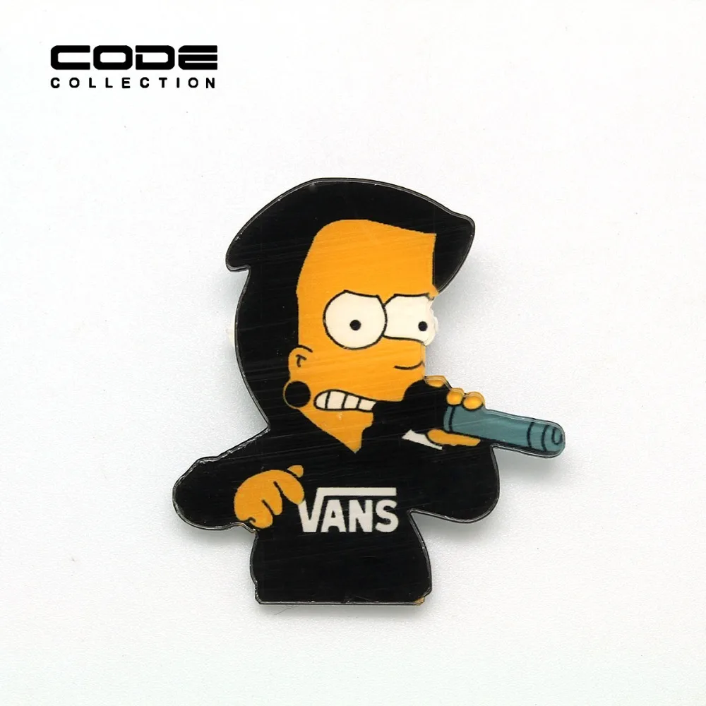 8 шт./компл. лидер продаж популярная акриловая брошь в виде мультяшного персонажа