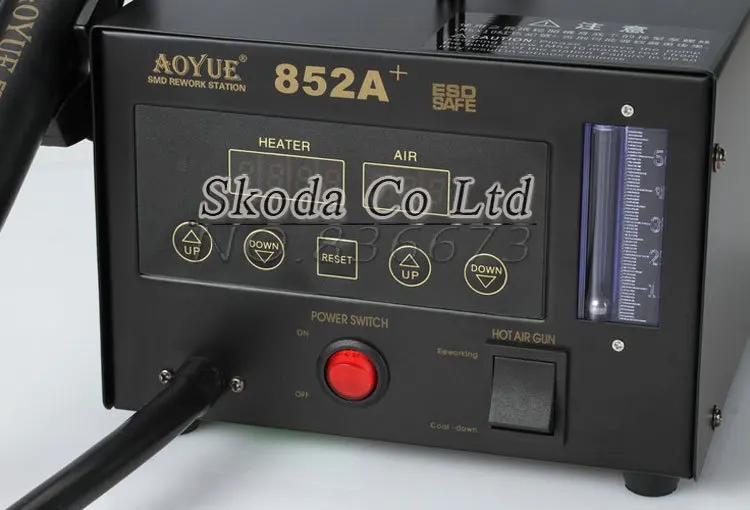 ESD безопасный 220 В aoyue 852 AOYUE 852A + цифровой дисплей SMD паяльная станция горячего