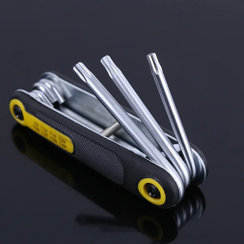 Шестигранный складной ключ Torx/шестигранный универсальный Phillips 8 в 1 | Инструменты