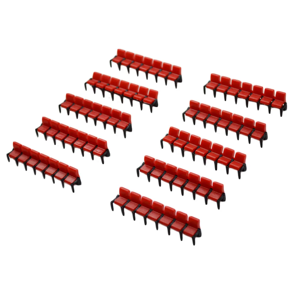 Игрушечные стулья для кинотеатра миниатюрные 1:50 20 шт./лот | Игрушки и хобби