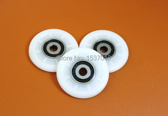 Нейлоновый пластиковый направляющий роликовый подшипник встраиваемый 625RS