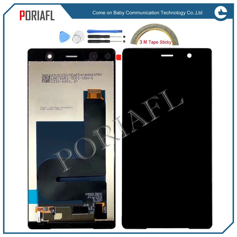 100% протестированный ЖК-дисплей для Sony Xperia L3 сенсорный экран дигитайзер полная