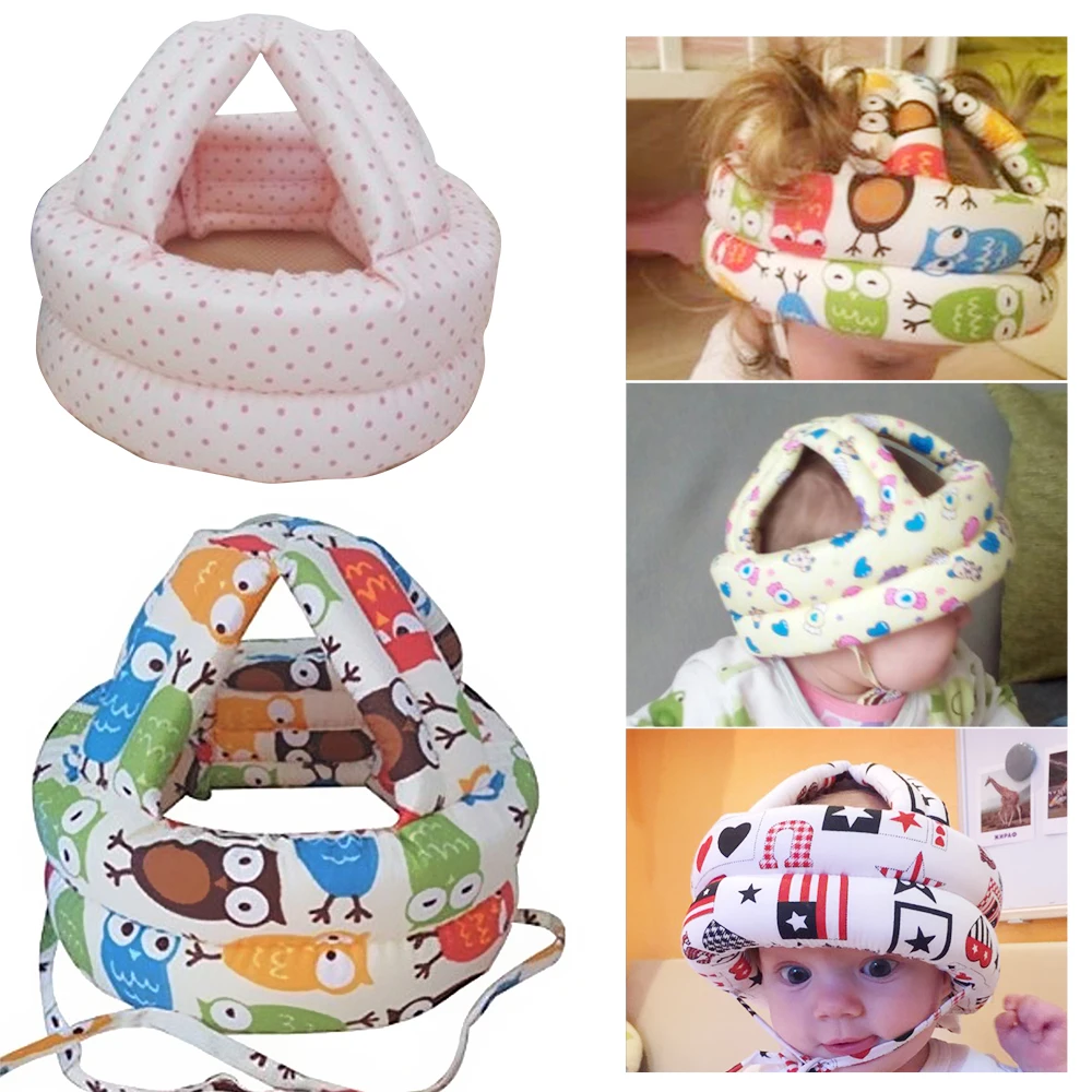 

New Baby Safety Learn to Walk Cap Anti-collision Protective Hat Safety Helmet Soft Comfortable Head Security Protection baby