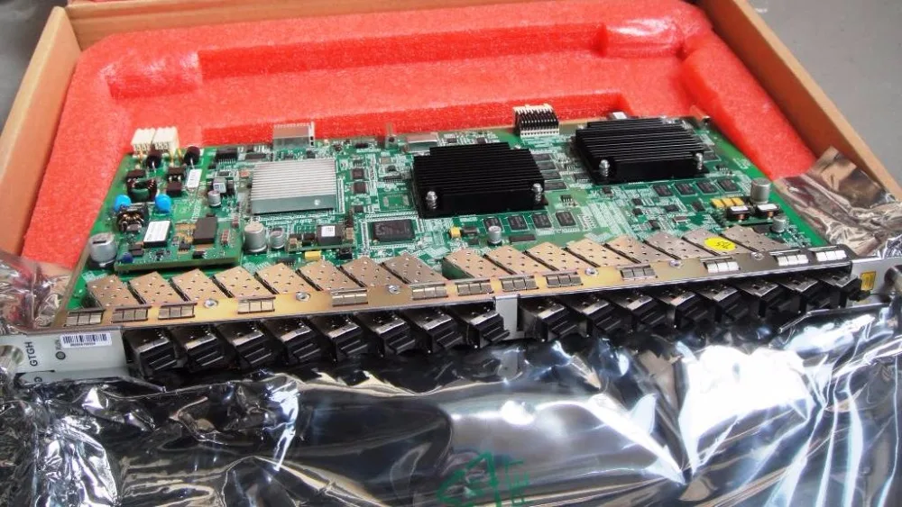 Новое Прибытие в Исходном 16 Портов GPON OLT GTGH Карты для C300 C320 with16 C + SFP Модулей.