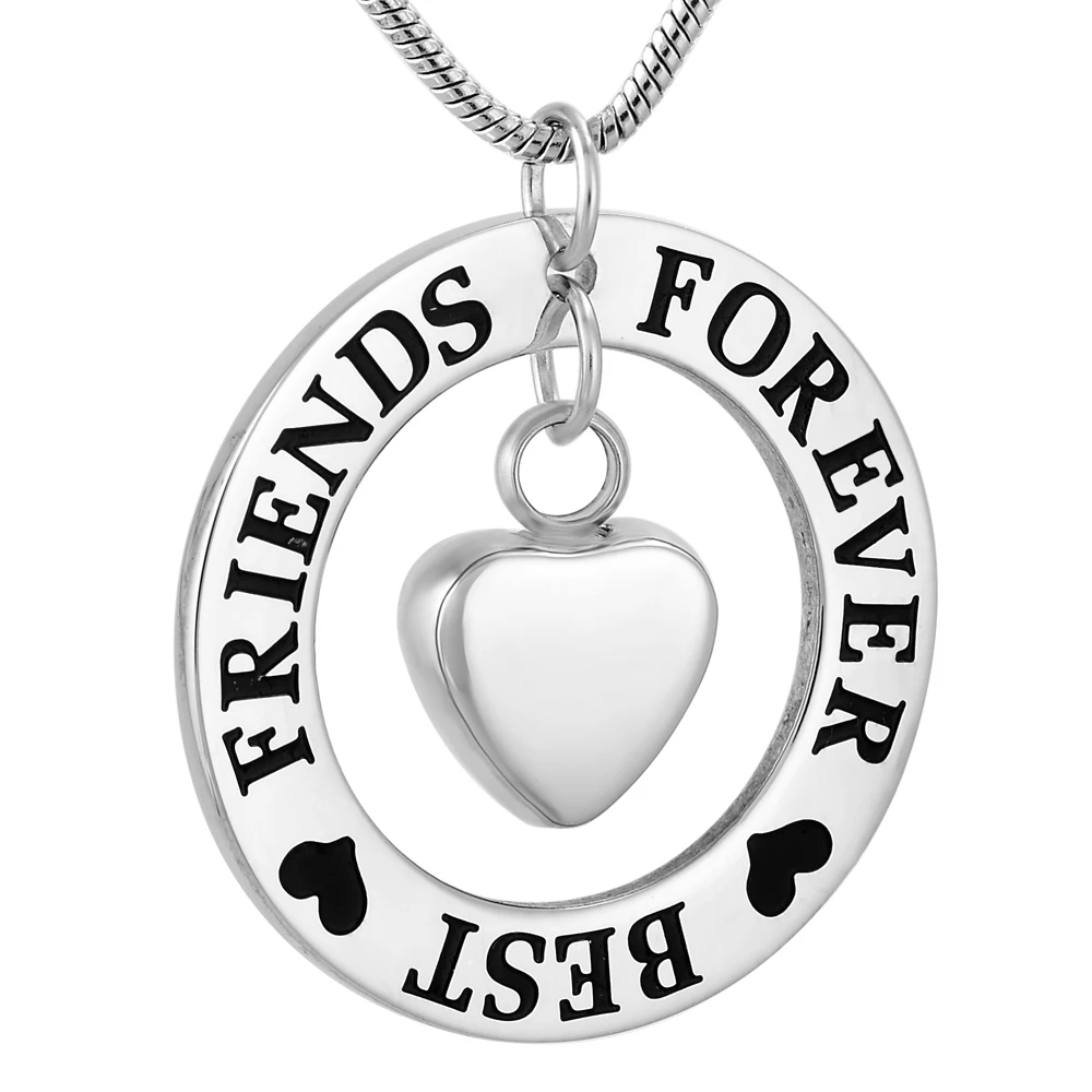 Подвеска-держатель из нержавеющей стали ijd9782memory &quotBest Friends Forever&quot для домашних