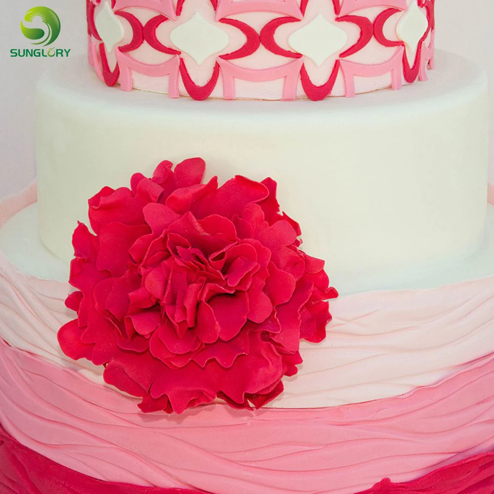 Кухня 4 шт пластик Sugarcraft Пион цветок резак для печенья бисквит Фондант форма торт