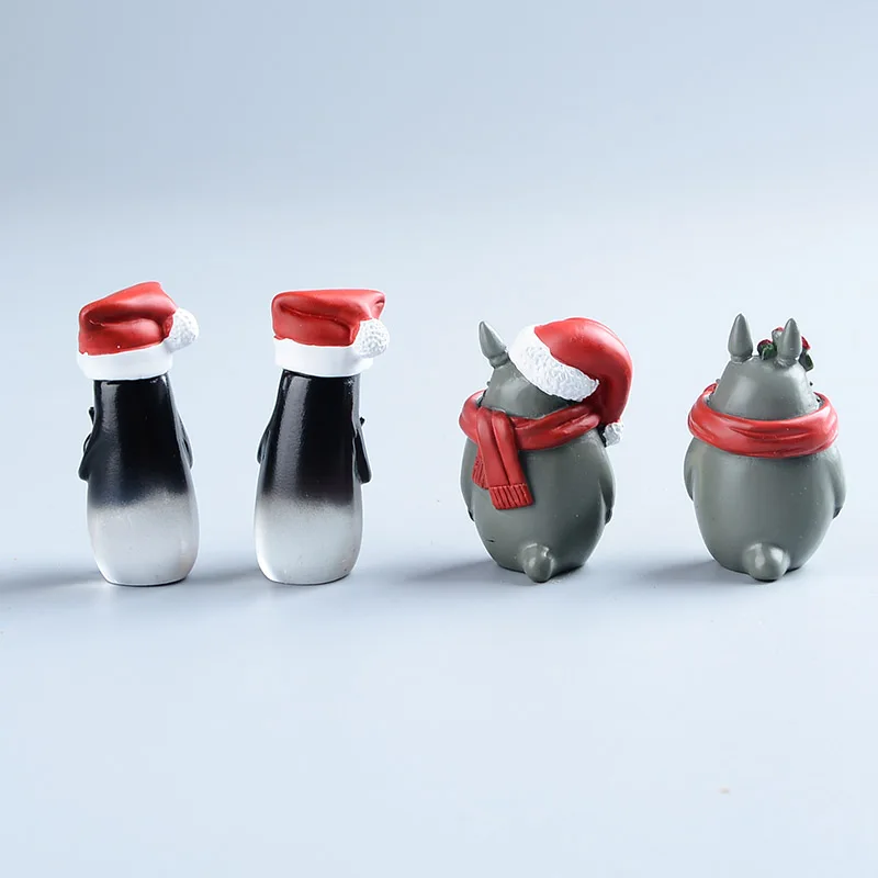 Японское аниме Kaonashi нет лица мой neighter TOTORO Смола Мини Рождественская фигура Studio