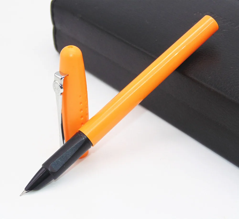 Эксклюзивные оранжевые немецкие авторучки Pretty Senior lion King Новинка|fountain pen stylus|fountain