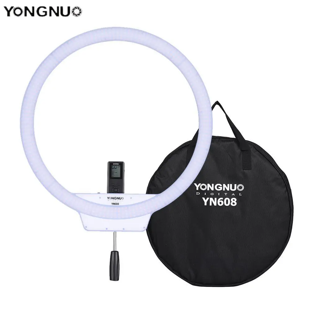 YONGNUO YN608 3200K ~ 5500K двухцветная Температура беспроводной дистанционный