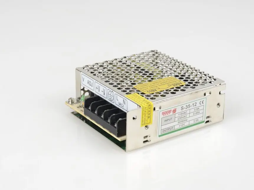 

35W 12V 3A Single Output Switching power supply for LED Strip light