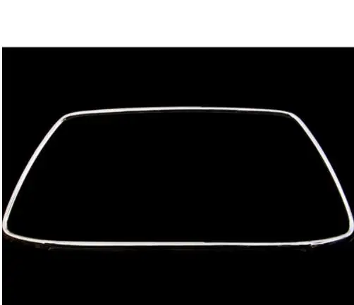 Автомобильная решетка для гонок из АБС-пластика украшение с хромированным