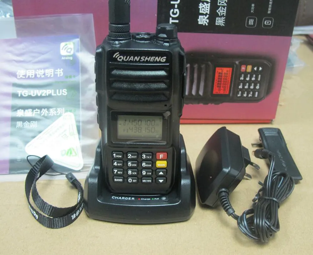 TG-UV2 обновления 10 Вт радиоприемник 10 км Quansheng TG-UV2 Plus рация