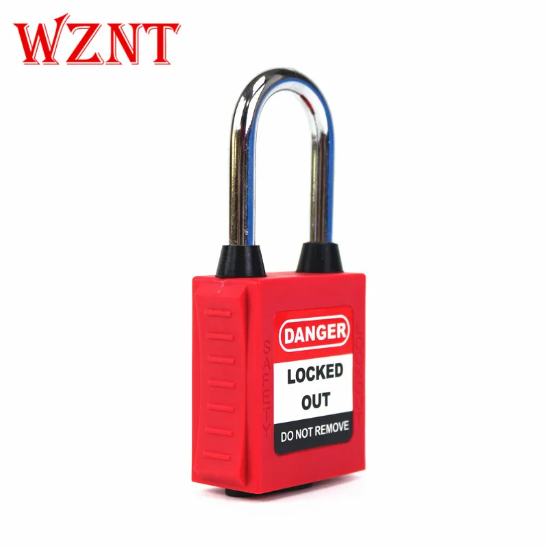 

2PCS free shipping cost 38mm steel Shackle OEM dustproof waterproof Safety lockout Padlocks