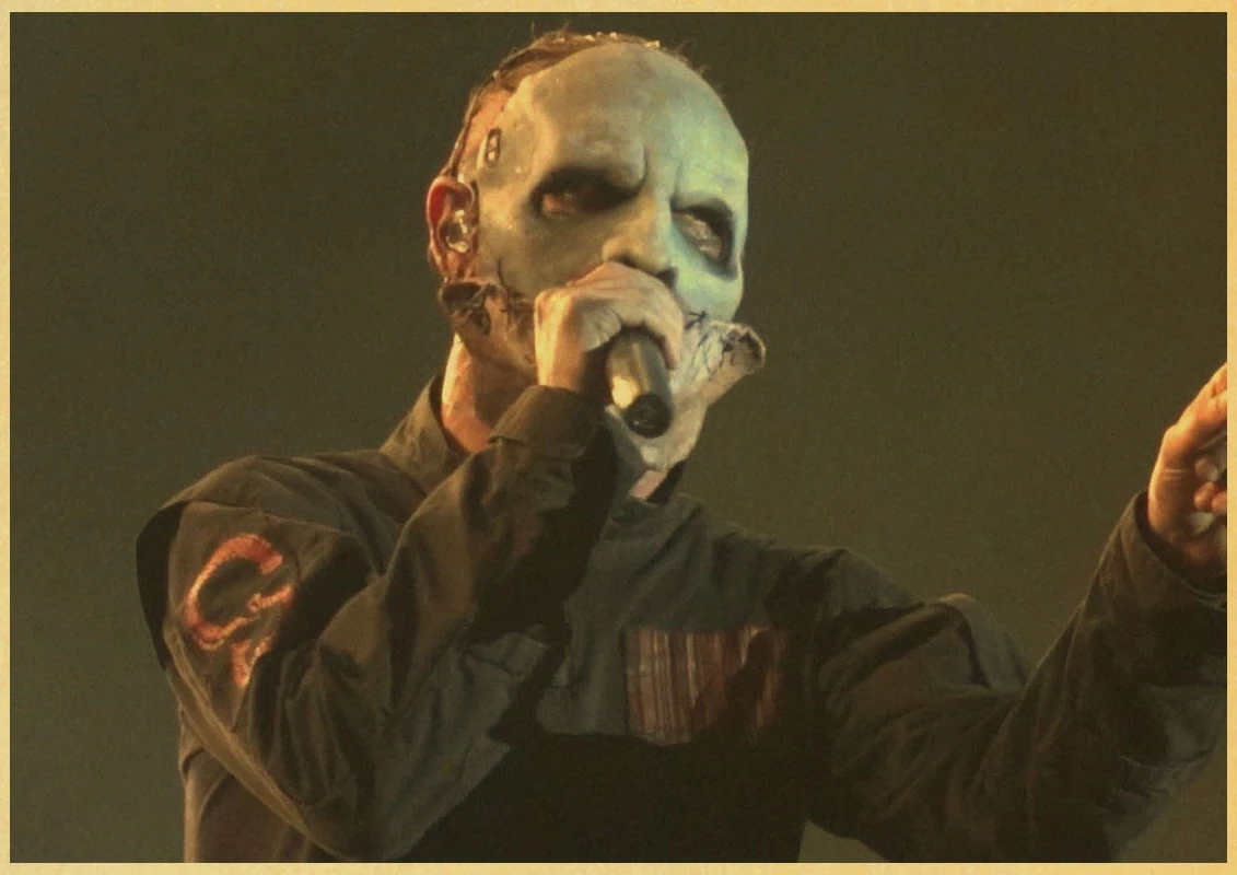 Slipknot тяжелый металл постер музыкальной группы печать на крафтовой бумаге плакат спальня Паб Бар настенный декоративный плакат для рок-группы
