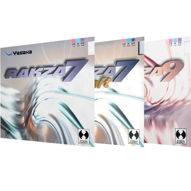 Yasaka оригинальный Rakza 9 Rk7 мягкие прыщи в настольном теннисе Резина Hybid энергия Pips In