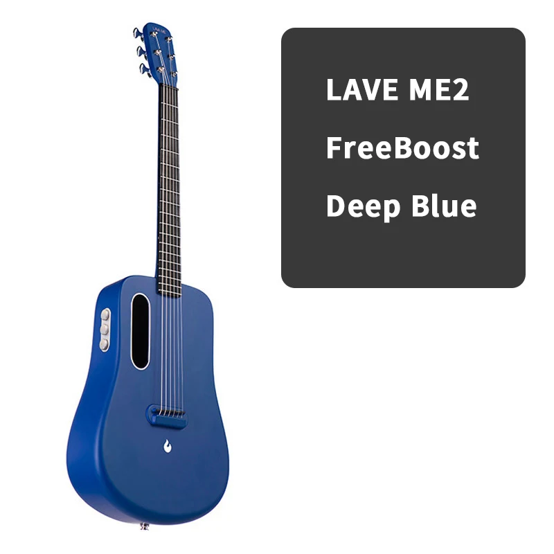 blue2 LAVA ME 2 народная гитара из углеродного волокна для начинающих, начинающих, студентов, для выступлений, 36In, Unibody, подарки, включая гитарные пачки и медиаторы - Цвет: blue2