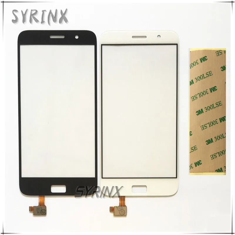 Syrinx с лентой 3M гибкий сенсорный экран телефона для Lenovo ZUK Z1 Z1221 смартфона
