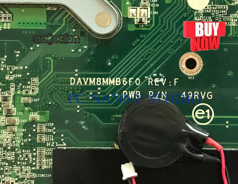 PCNANNY 0VV4DF VV4DF для Dell Vostro 1014 материнская плата DAVM8MMB6F0 DDR2 с ЦП