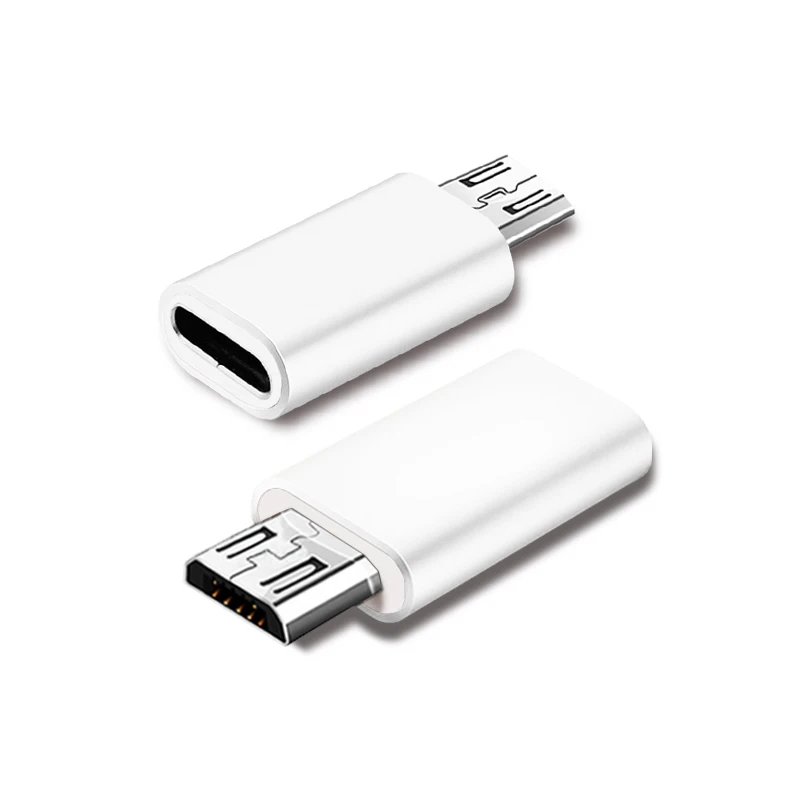 Адаптер SIANCS Mini Type C Женский на Micro USB Мужской внешний разъем для зарядного