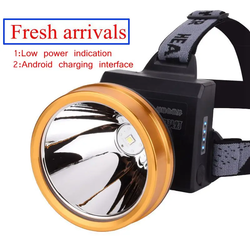 

Мощный перезаряжаемый светодиодный налобный фонарь L2 с микро-usb, 2019 светодиодов, для охоты и рыбы