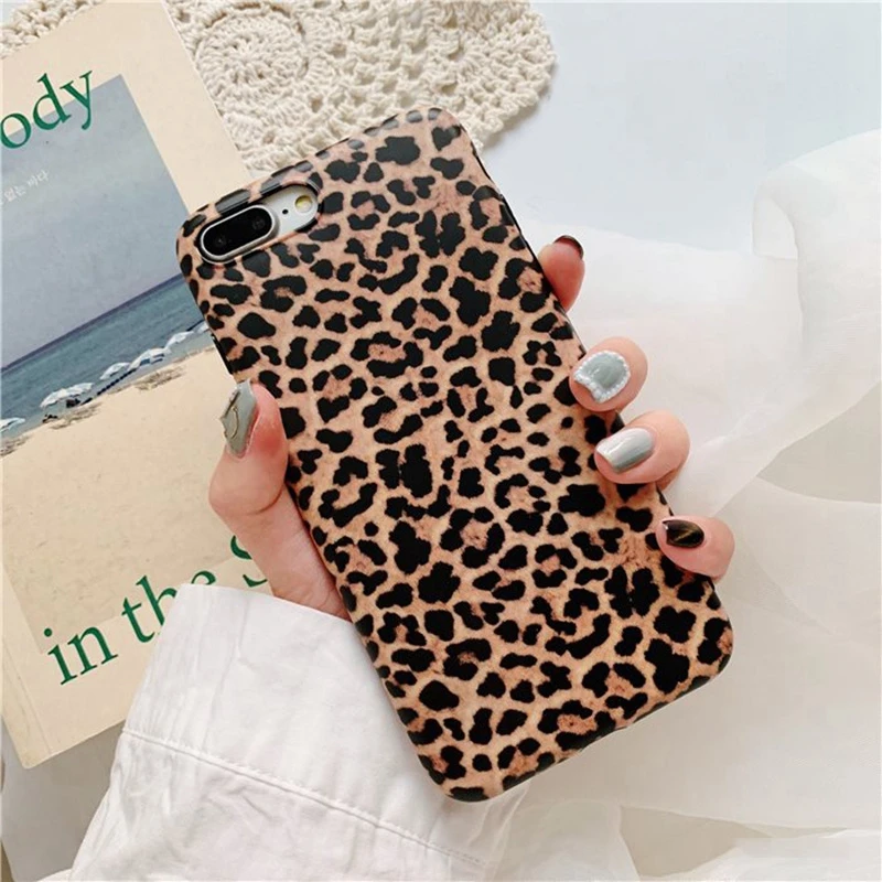 5436 Lovebay леопардовый чехол для телефона, чехол для Iphone XS Max XR X 8 7 6 6S Plus 11 Pro, роскошный мягкий чехол для задней панели s, цветной Модный чехол - Цвет: 5436
