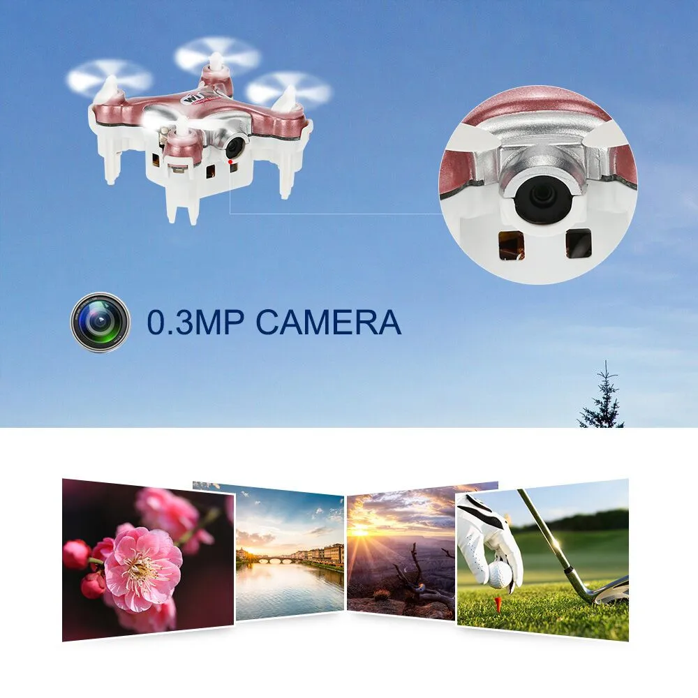 Cheerson CX-10WD Квадрокоптеры Радиоуправляемый Дрон FPV Летающая камера Вертолет с дистанционным управлением гексакоптер игрушки WiFi Дроны с камерой