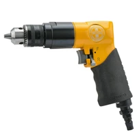 10mm industrial pneumatic pistol drill 38 taiwan pneumatic drill pneumatic drill positive and negative air drill