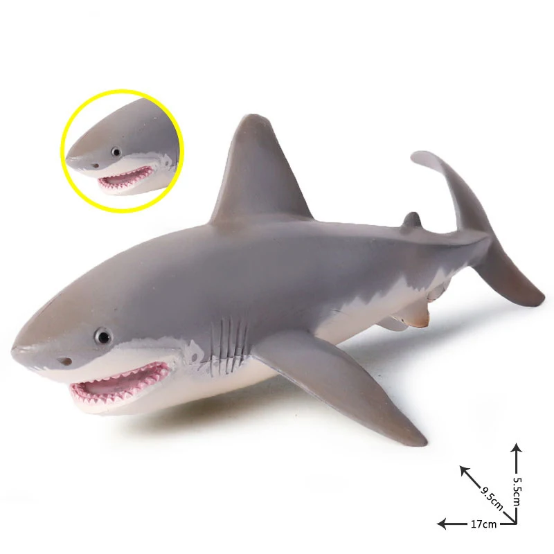 Экшн-фигурки и игрушки морской мир биологическое животное ПВХ большая белая