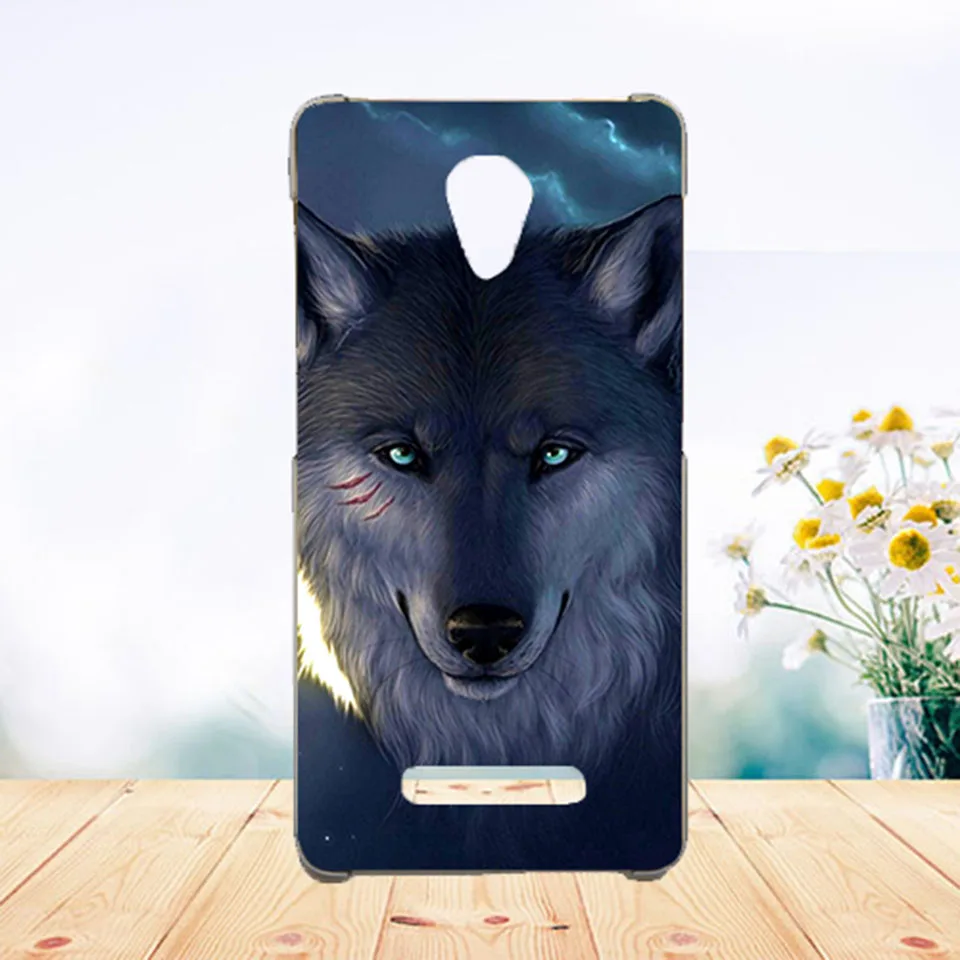 Мягкие чехлы из ТПУ для Haier i50 силиконовые с рисунком волка розы кота Эйфелевой