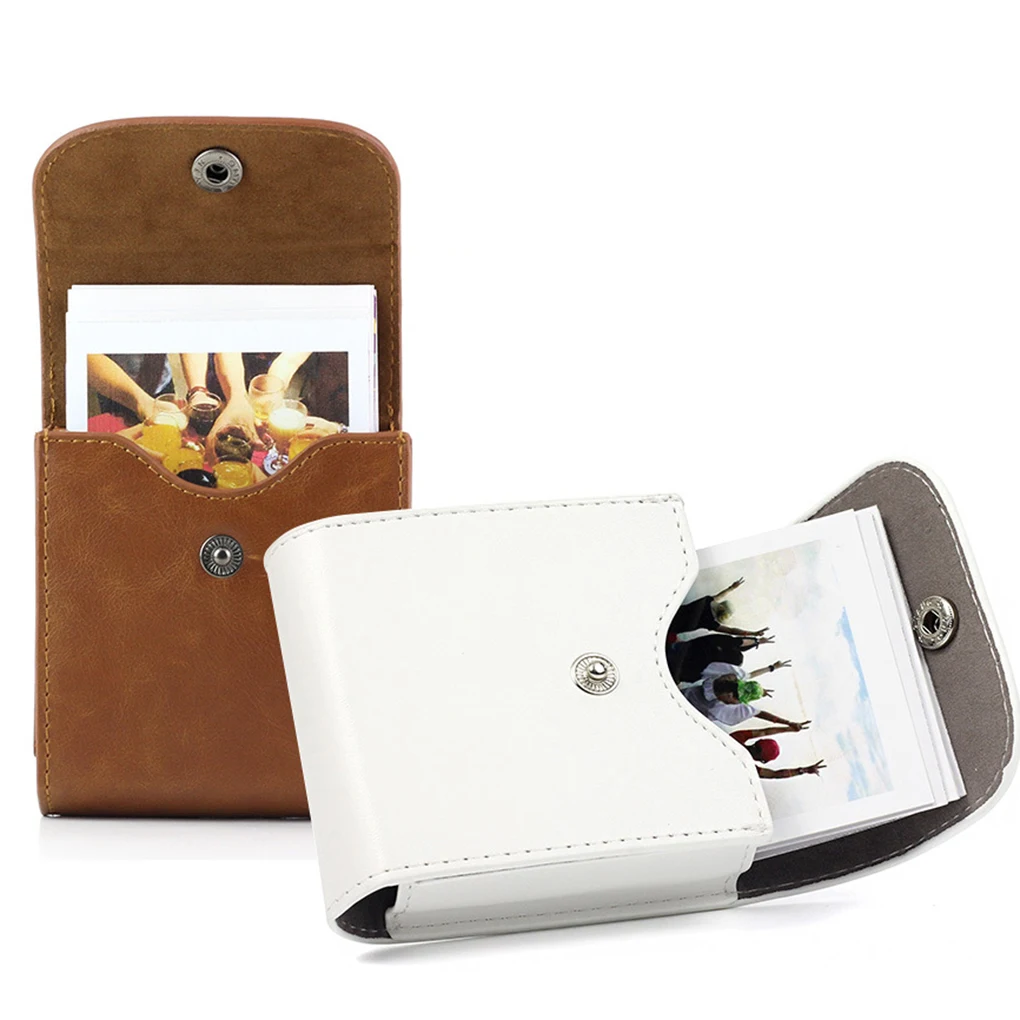 Квадратная камера фото листы сумка для хранения кожаный чехол Замена для Instax SQ20/SQ10/SQ6/SP-3 - изображение