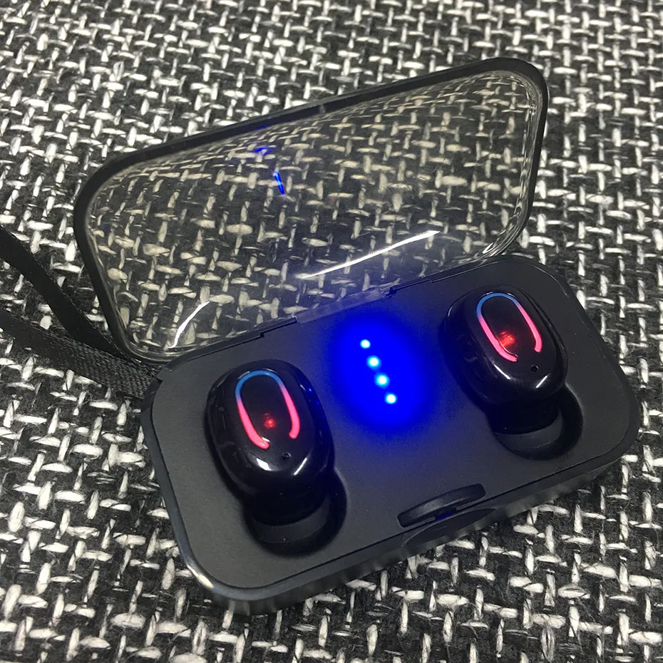 T18S TWS настоящие беспроводные наушники Bluetooth5.0 стерео мини водонепроницаемые с
