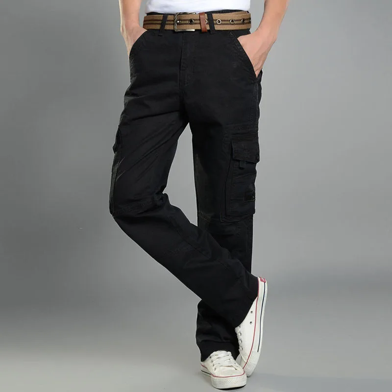 2019 New Men's Fashion Famous Tactical Pants Military Man Men Cargo Male Overalls Casual Trousers Plus Size 28~38 Hot | Мужская