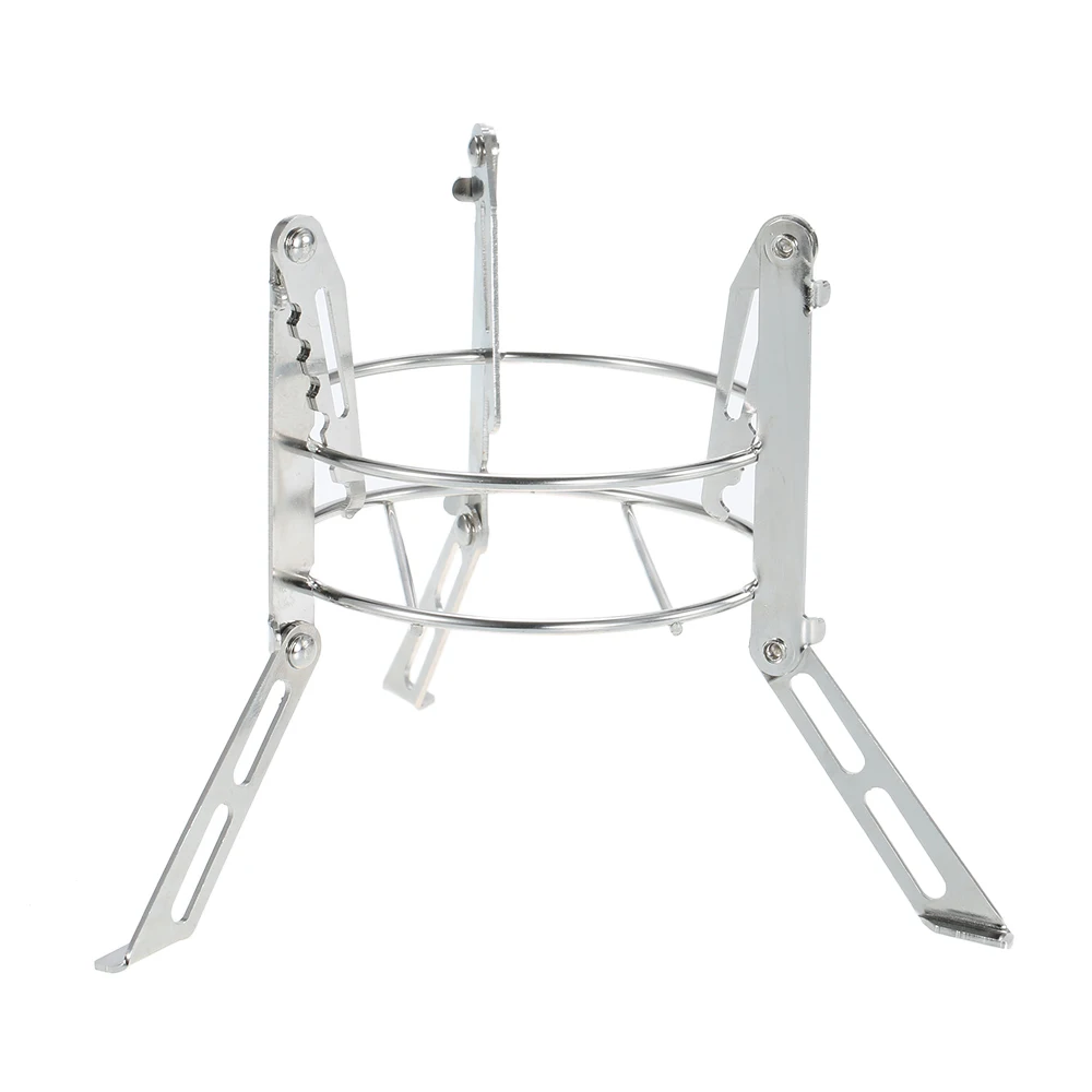 Портативная подставка из нержавеющей стали для кемпинга уличная стойка
