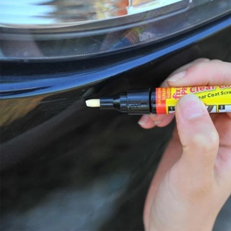 Ручка для рисования автомобиля Fix It PRO Clear Coat применение удаления царапин