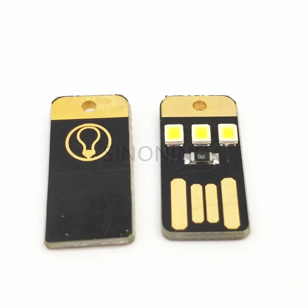 Мини Ультратонкий мобильный usb маленький светодиодный